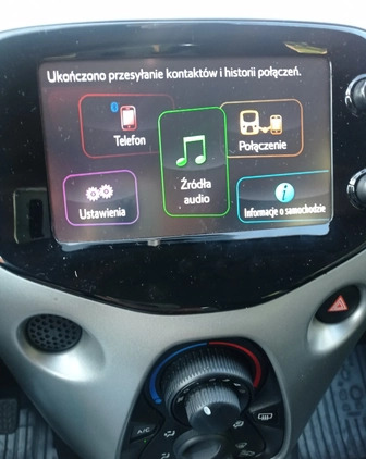 Toyota Aygo cena 31900 przebieg: 85480, rok produkcji 2015 z Niepołomice małe 106